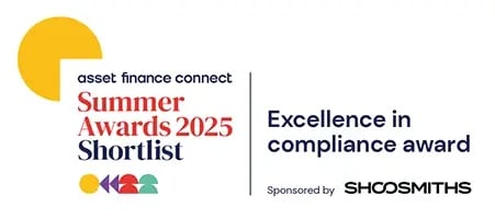 Asset Finance Connect Summer 2025 Shortlist - Excellence in Compliance Award