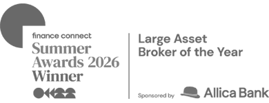 Asset Finance Connect Summer Awards 2025 Winner - Large Asset Broker of the Year Grey