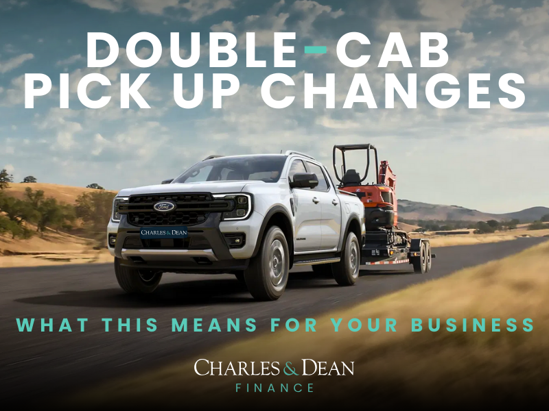 Double-Cab Pickup Tax Changes: What It Means for Your Business & How to Stay Ahead